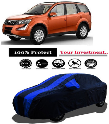 Amexride Car Cover For Mahindra XUV500 W6 1.99 mHawk (With Mirror Pockets)(Multicolor)