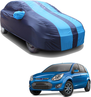 SS FOR YOUR SMART NEEDS Car Cover For Ford Figo 1.2P Titanium Plus MT (With Mirror Pockets)(Blue, Blue)