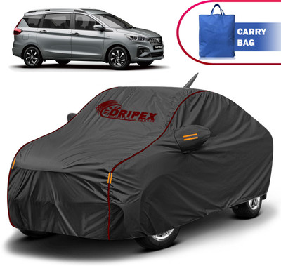 DRIPEX Car Cover For Maruti Suzuki Ertiga (With Mirror Pockets)(Black)