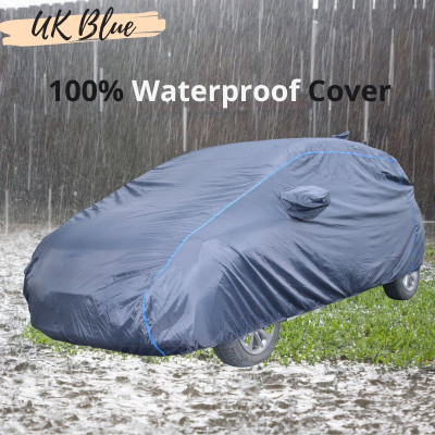 UK Blue Car Cover For Honda WRV (With Mirror Pockets)(Grey, For 2017 Models)