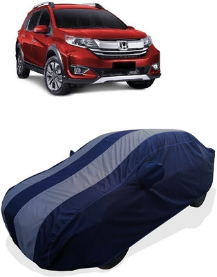 Coxtor Car Cover For Honda BRV (With Mirror Pockets)(Grey)