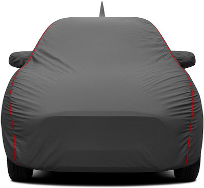 G G K RANTAL Car Cover For Hyundai Alcazar (With Mirror Pockets)(Grey, For 2024 Models)