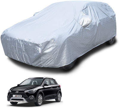 Euro Care Car Cover For Hyundai i20 Active (With Mirror Pockets)(Silver)