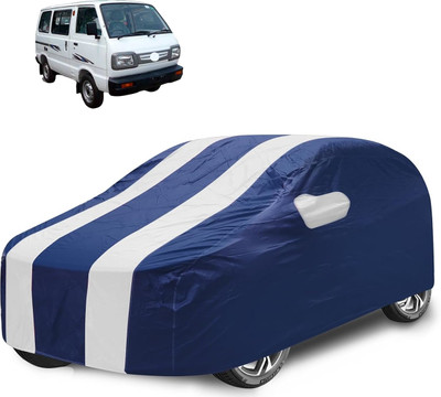 Caronix Car Cover For Maruti Omni (With Mirror Pockets)(White)