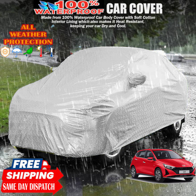 Tamanchi Autocare Car Cover For Hyundai i20(Silver)