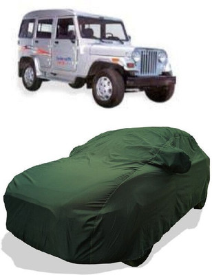 QLAX Car Cover For Maruti Marshal DI (With Mirror Pockets)(Green)