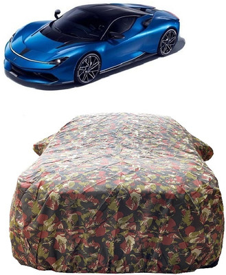 Wegather Car Cover For Pininfarina Battista GT Hypercar (With Mirror Pockets)(Red)