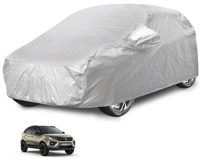 Caronix Car Cover For Tata Nexon (With Mirror Pockets)(Silver)