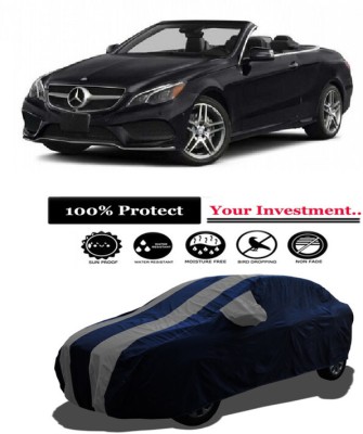 Amexride Car Cover For Mercedes Benz E-Class E400 Cabriolet (With Mirror Pockets)(Grey)