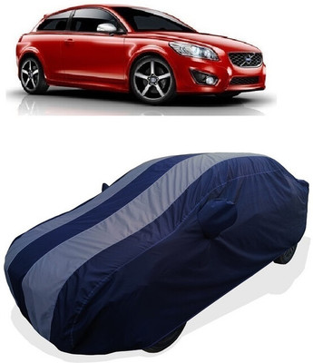 Coxtor Car Cover For Volvo C30 D5 (With Mirror Pockets)(Grey)