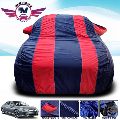 MoTRoX Car Cover For Mini Cooper (With Mirror Pockets)(Red, Blue)