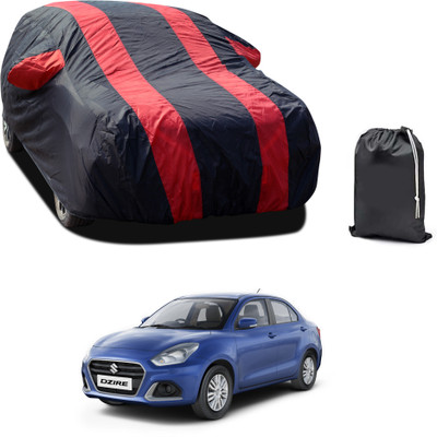 PAGORA Car Cover For Maruti Suzuki Swift Dzire (With Mirror Pockets)(Red)