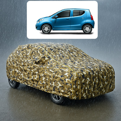 CODOKI Car Cover For Maruti A-Star LXI (With Mirror Pockets)(Yellow)