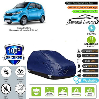 Tamanchi Autocare Car Cover For Mahindra Reva(Blue)