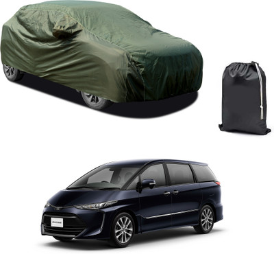 CODOKI Car Cover For Toyota Estima (With Mirror Pockets)(Green)