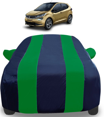 Amanzo Car Cover For Tata Altroz (With Mirror Pockets)(Green)