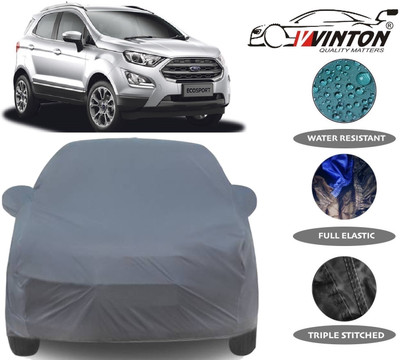 V VINTON Car Cover For Ford Ecosport (With Mirror Pockets)(Grey)