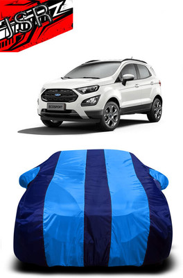 J S R Car Cover For Ford Ecosport (With Mirror Pockets)(Blue)