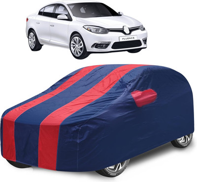 Caronix Car Cover For Renault Fluence (With Mirror Pockets)(Red)