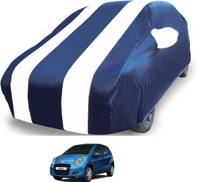 MOCKHE Car Cover For Maruti Suzuki A-Star (With Mirror Pockets)(White)