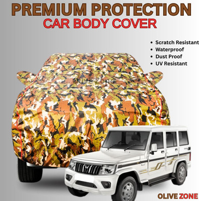Auto Drift Car Cover For Mahindra Bolero, Bolero 2.5 Diesel, Bolero Camper 2WD PS BS3, Bolero Camper 4WD PS BS3, Bolero Camper Di Long 4WD BS3 Refresh, Bolero Camper GOLD 2WD BS3 Refresh, Bolero Camper GOLD VX 2WD BS3 Refresh, Bolero Camper HUBER 2WD BS3 Refresh, Bolero DI AC BS III, Bolero DI NON A