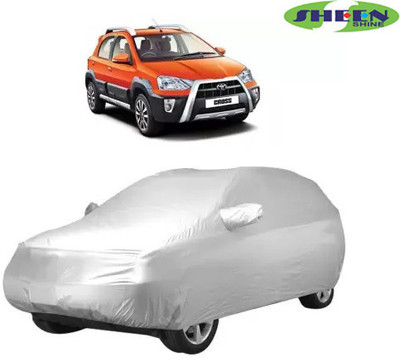 Sheen Car Cover For Maruti Suzuki Santro Xing (Without Mirror Pockets)(Silver, For 2020, 2021, 2022, 2023 Models)