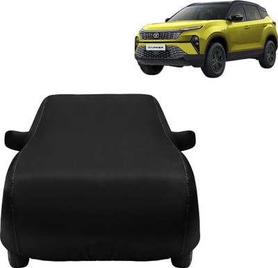 vyas Car Cover For Tata Harrier (With Mirror Pockets)(Black, For 2019, 2020, 2021, 2022, 2023, 2024 Models)