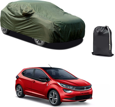 CODOKI Car Cover For Tata Altroz (With Mirror Pockets)(Green)