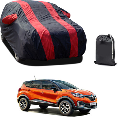 PAGORA Car Cover For Renault Captur (With Mirror Pockets)(Red, For 2019, 2020, 2021, 2022, 2023 Models)