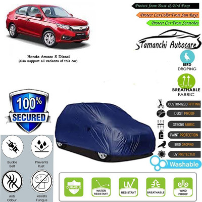 Tamanchi Autocare Car Cover For Honda Amaze S Diesel(Blue)