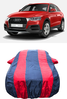 Wegather Car Cover For Audi Q3 35 TDI Quattro Technology Diesel (With Mirror Pockets)(Red)