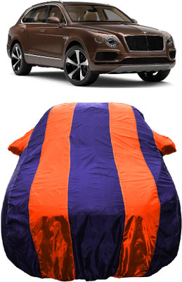 Wegather Car Cover For Bentley Bentayga 6.0 W12 Petrol (With Mirror Pockets)(Orange)