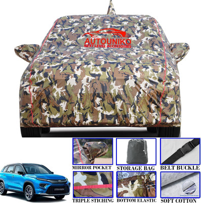 autouniko Car Cover For Toyota Urban Cruiser (With Mirror Pockets)(Multicolor)
