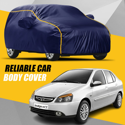 AXLOZ Car Cover For Tata Indigo CS (With Mirror Pockets)(Multicolor)