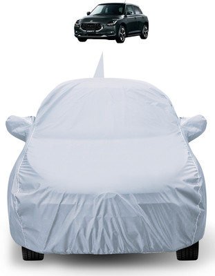 Auto Hub Car Cover For Maruti Swift (With Mirror Pockets)(Silver)