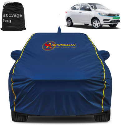 AUTOMOZEXO Car Cover For Tata Universal For Car (With Mirror Pockets)(Blue)