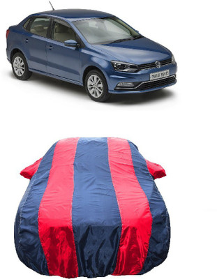 Wegather Car Cover For Volkswagen Ameo 1.5 TDI Highline Plus AT Diesel(Red)