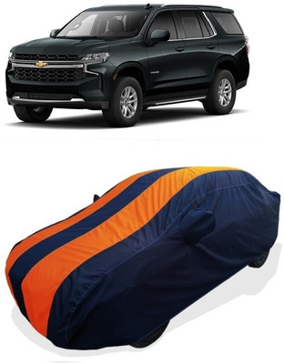 Coxtor Car Cover For Chevrolet Tahoe SUV (With Mirror Pockets)(Orange)