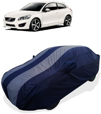 Coxtor Car Cover For Volvo C30 R (With Mirror Pockets)(Grey)