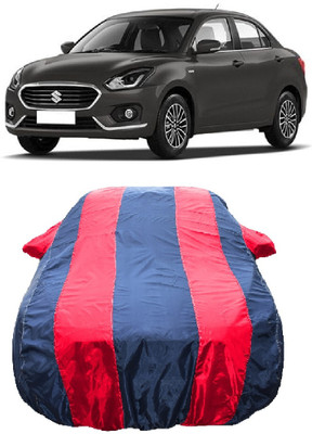 Wegather Car Cover For Maruti Suzuki Swift Dzire AMT ZDI Diesel (With Mirror Pockets)(Red)