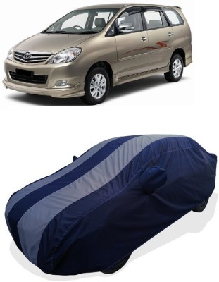 Coxtor Car Cover For Toyota Innova 2.5 GX (Diesel) 8 Seater (With Mirror Pockets)(Grey)