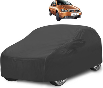 Caronix Car Cover For Tata Indigo CS (With Mirror Pockets)(Grey)