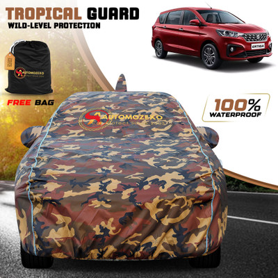 AUTOMOZEXO Car Cover For Maruti Ertiga (With Mirror Pockets)(Multicolor)