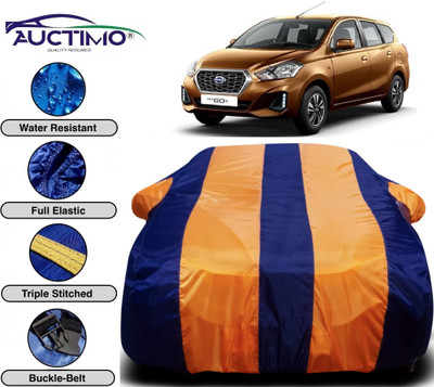 AUCTIMO Car Cover For Datsun Go+ (With Mirror Pockets)(Multicolor)