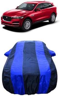 Wegather Car Cover For Jaguar F-Pace Pure 2.0 AWD (With Mirror Pockets)(Blue)