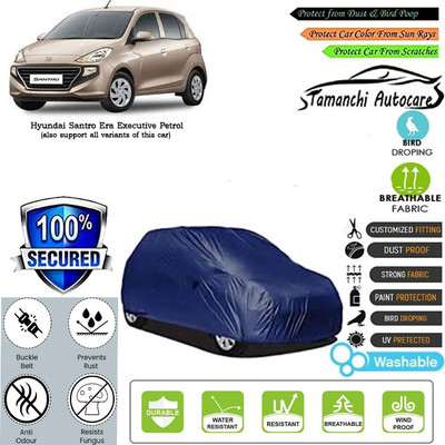 Tamanchi Autocare Car Cover For Hyundai Santro Era Executive Petrol(Blue)