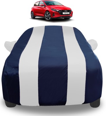 Amanzo Car Cover For Hyundai i20 Sportz (With Mirror Pockets)(Silver)