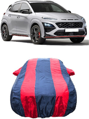 Wegather Car Cover For Hyundai Kona (With Mirror Pockets)(Red)