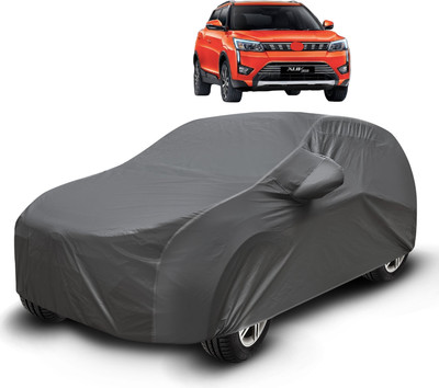 MOCKHE Car Cover For Mahindra XUV 300 (With Mirror Pockets)(Grey)