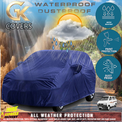 Tamanchi Autocare Car Cover For Maruti Suzuki Eeco (With Mirror Pockets)(Blue)